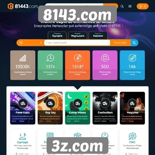 Recursos e funcionalidades do site 8143.com